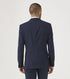 Skopes Harcourt Slim 3-Piece Suit Navy Blue Tweed Effect MM1093